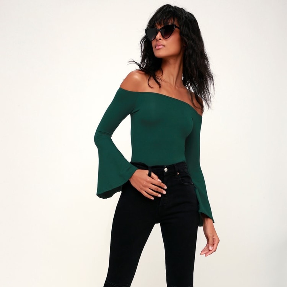 Lulu’s Off the Shoulder Blouse